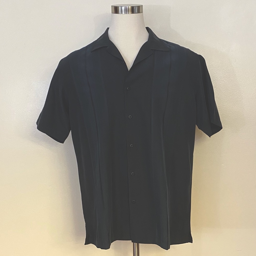 Men’s Short Sleeve Alfani Camp Shirt